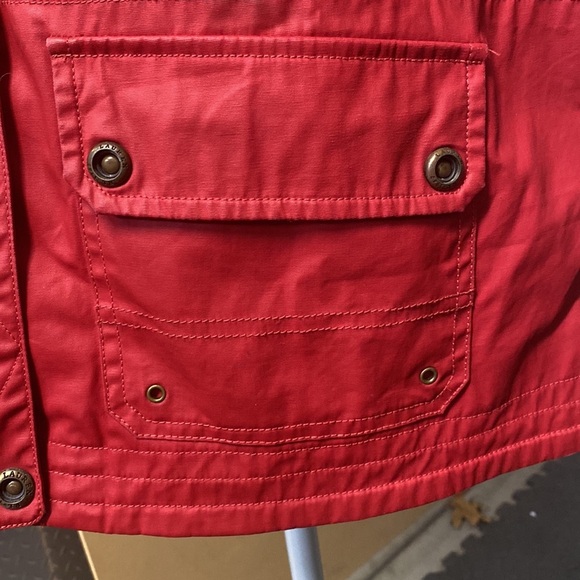 LRL Lauren Naval Supply Company Red Waterproof Vest 100% (waxed exterior)​ - Picture 4 of 8